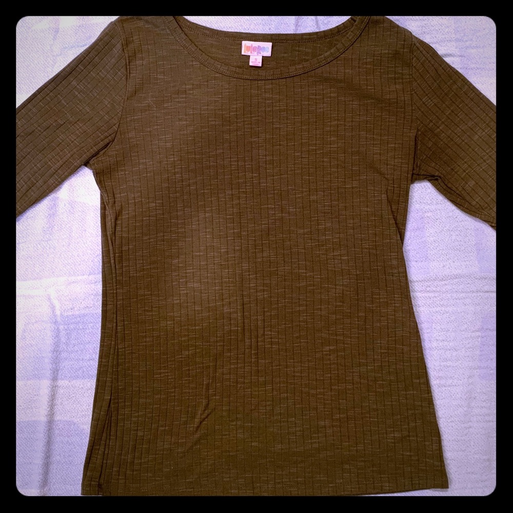 Lularoe top Olive green